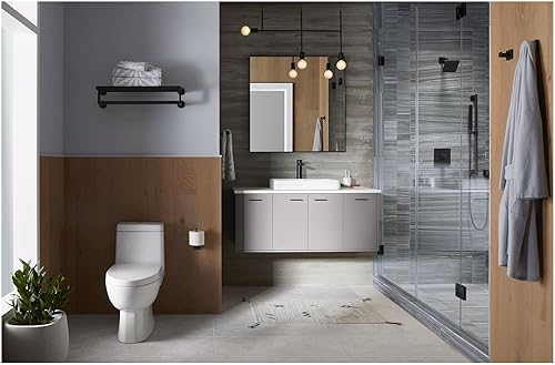 Miniatura 5 de Kohler 23529-TT Gancho paralelo para bata, titanio vibrante