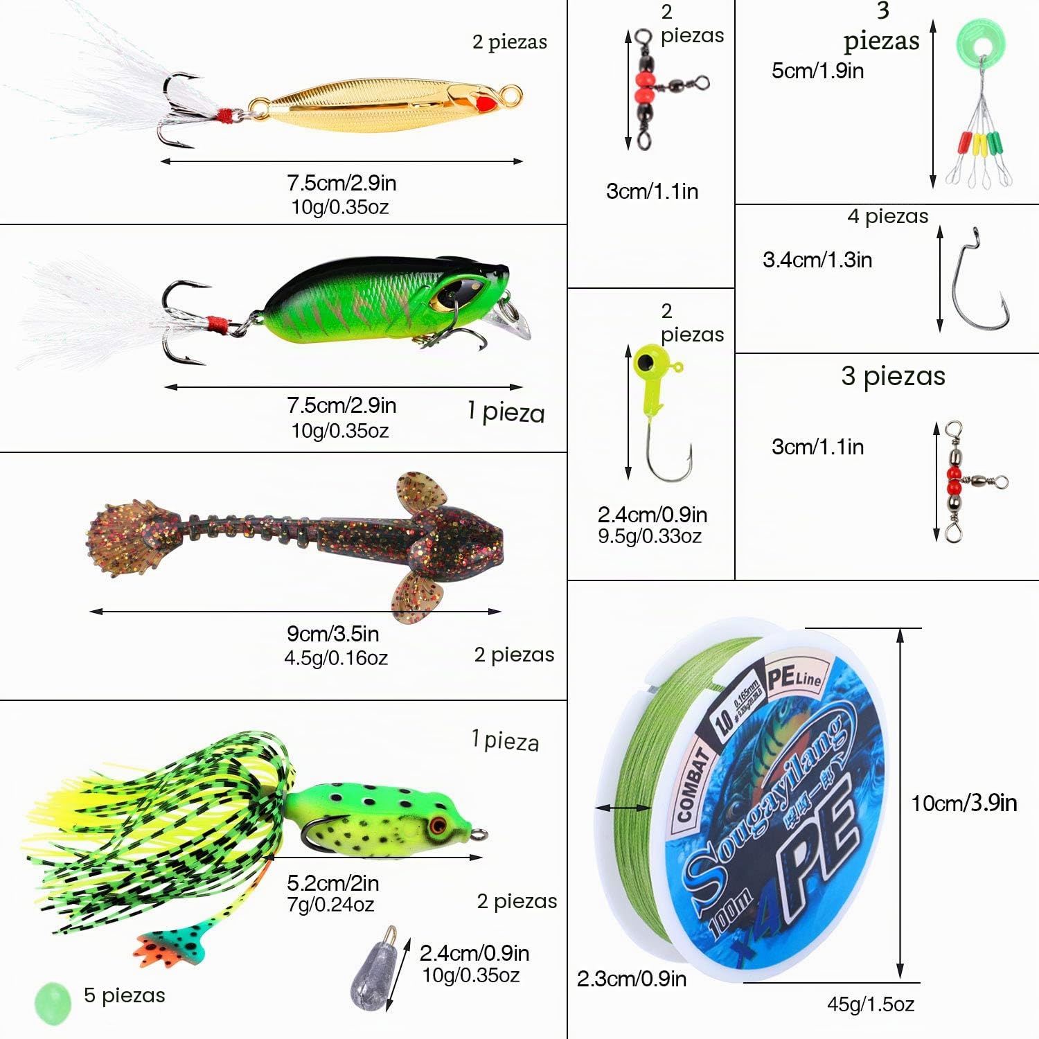 Sougayilang Juego de caña de Pescar y Carrete, caña de Pescar telescópica de Fibra de Carbono 12+1BB con Funda de Transporte para Kit de Pesca de Agua Dulce y Salada
