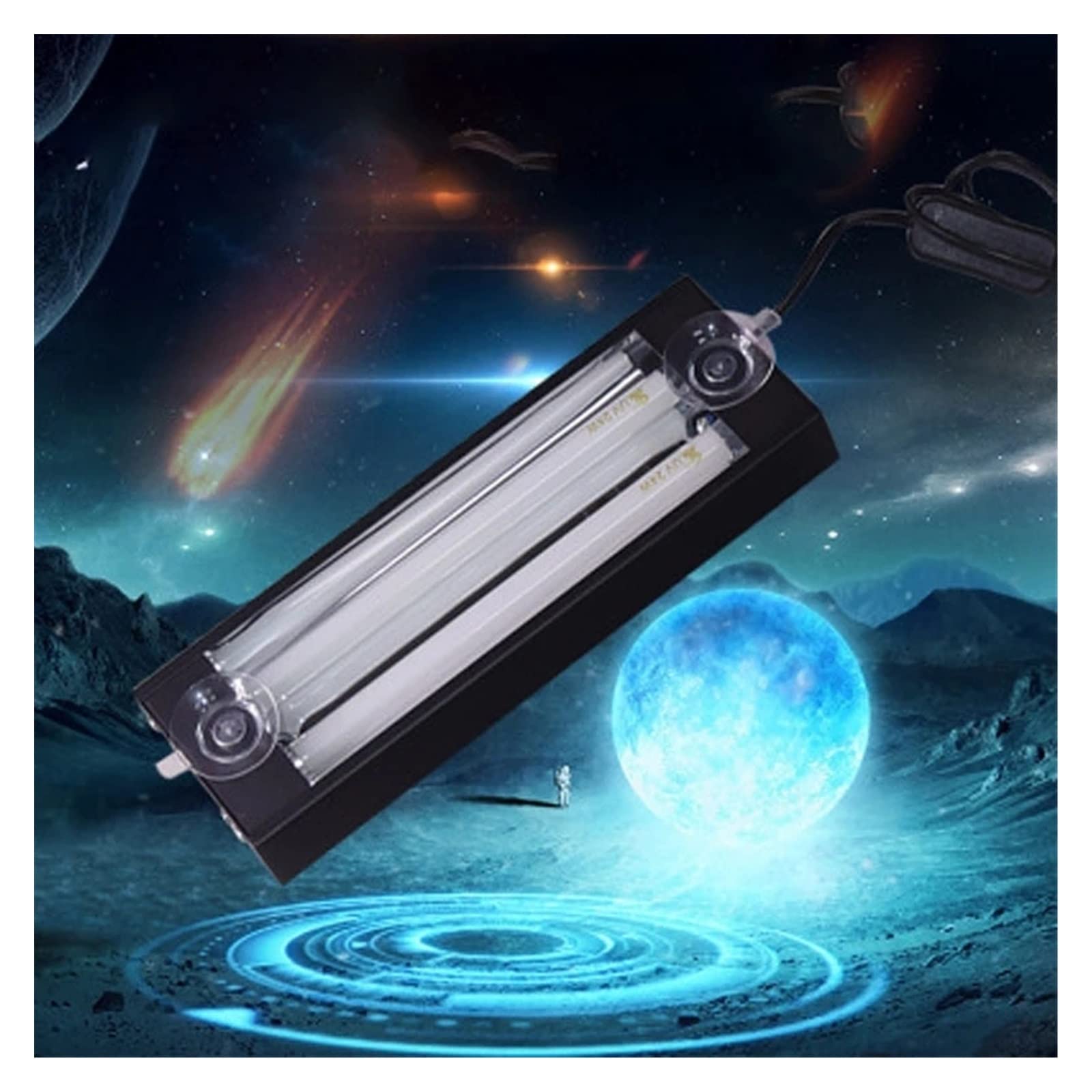 YZACK 48W 365nm Auto Parabrisas Reparación de Grietas ResinCuring Lámpara Reparación de teléfonos móviles Gel UV Lámpara de curado