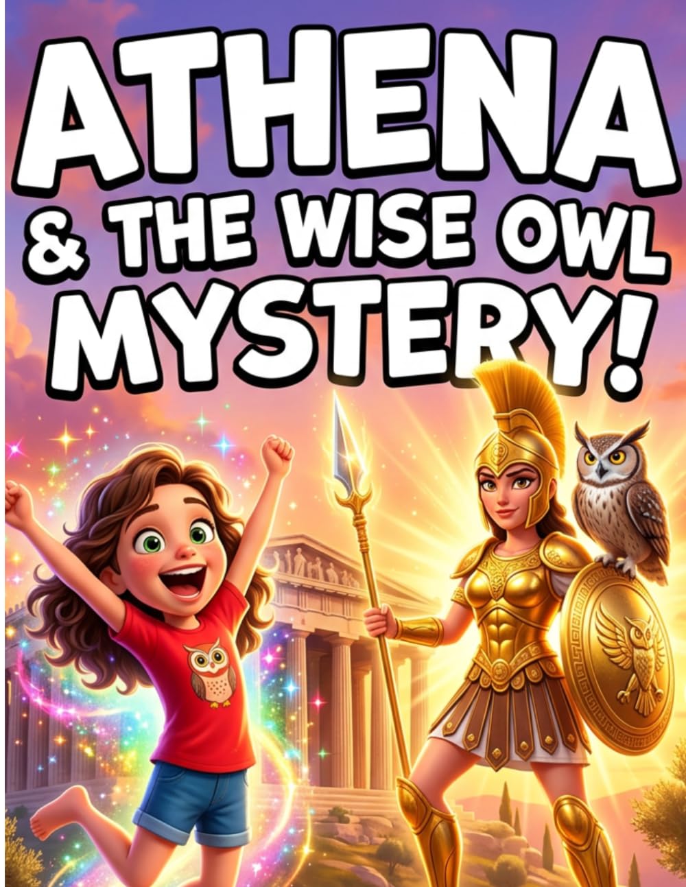 Athena & the Wise Owl Mystery!: Greek Myths Kids Adventure Ages 6-8