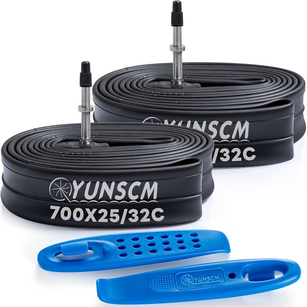 Amazon | YunSCM 2本,700 28c チューブ,仏式バルブ48mm 高リムの最良 Amazon | YunSCM 2本,700 28c チューブ,仏式バルブ48mm 高リムの最良