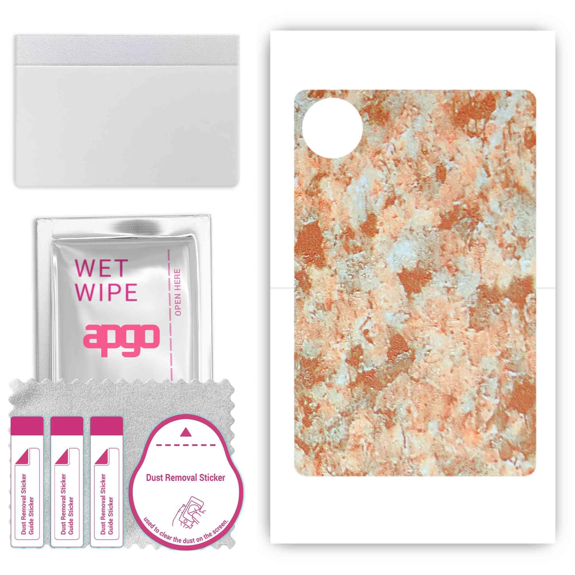 apgo Schutzfolie Skin Sticker für Rückseite Seiten kompatibel mit Samsung Galaxy S21 FE 5G, Full