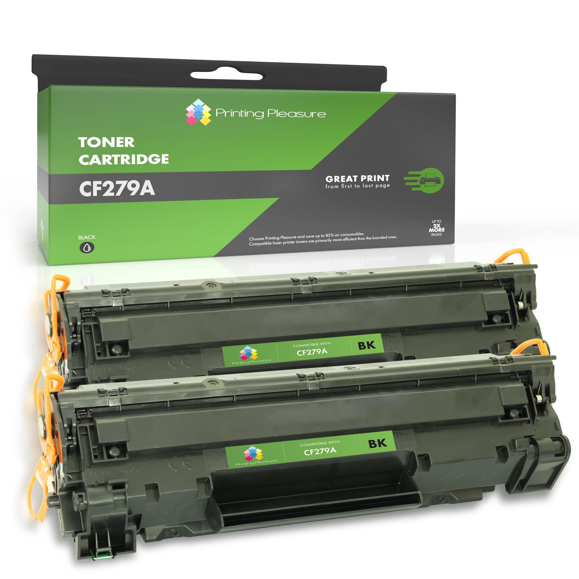 2x Toner XXL Für HP LaserJet Pro M12a Pro