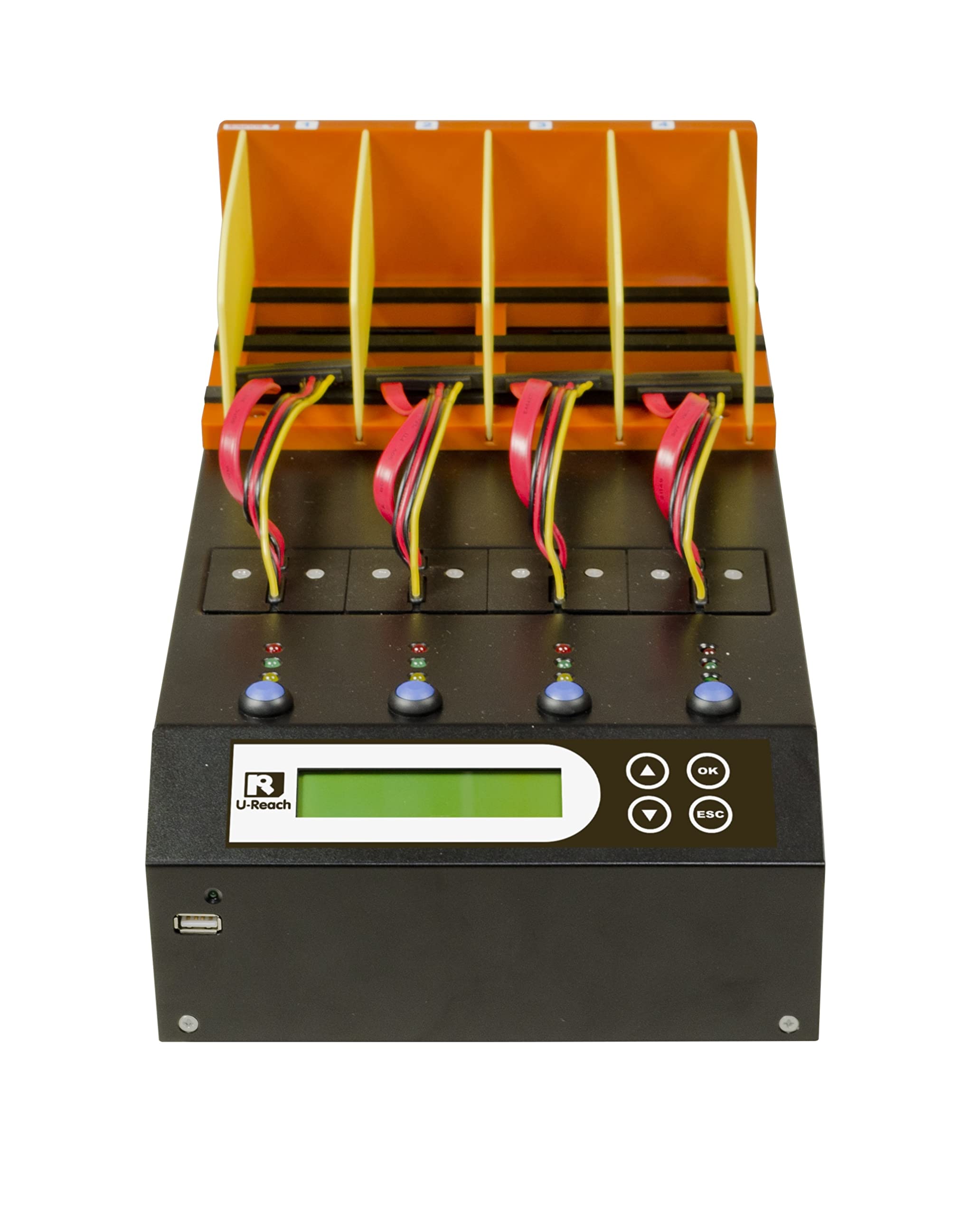 JetMedia UReach 1 to 3 ports SAS/SATA Hard Disk and SSD Duplicator (MTS400-SAS)