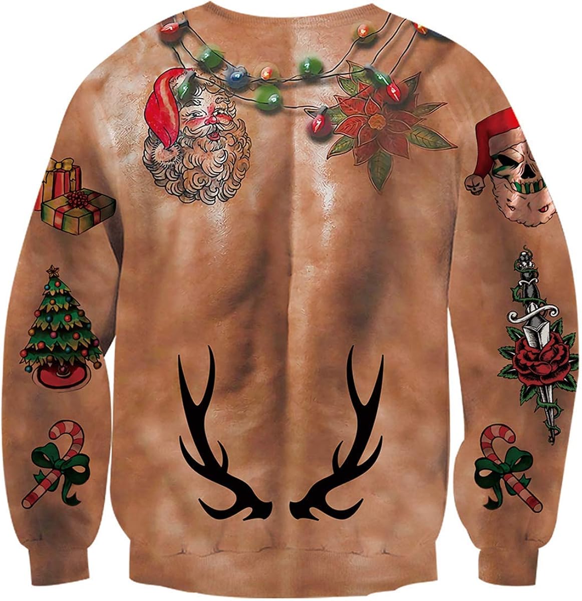 uideazone Unsiex 3D Printed Pullover Sweatshirts Graphic Long Sleeve Shirts : Clothing, Shoes & Jewelry