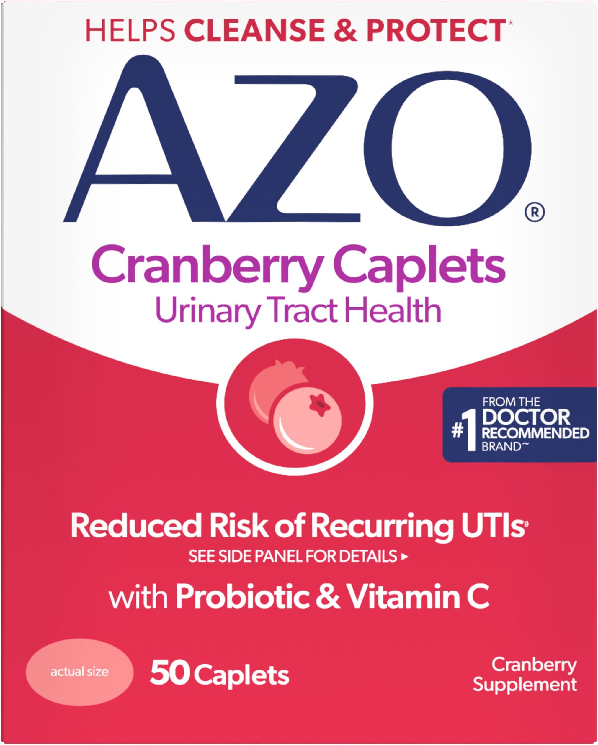 Urinary Tract Health, Cranberry, 50 Caplets