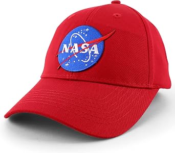 Armycrew Small Insignia NASA Patch حجم الشباب غطاء البيسبول المنظم