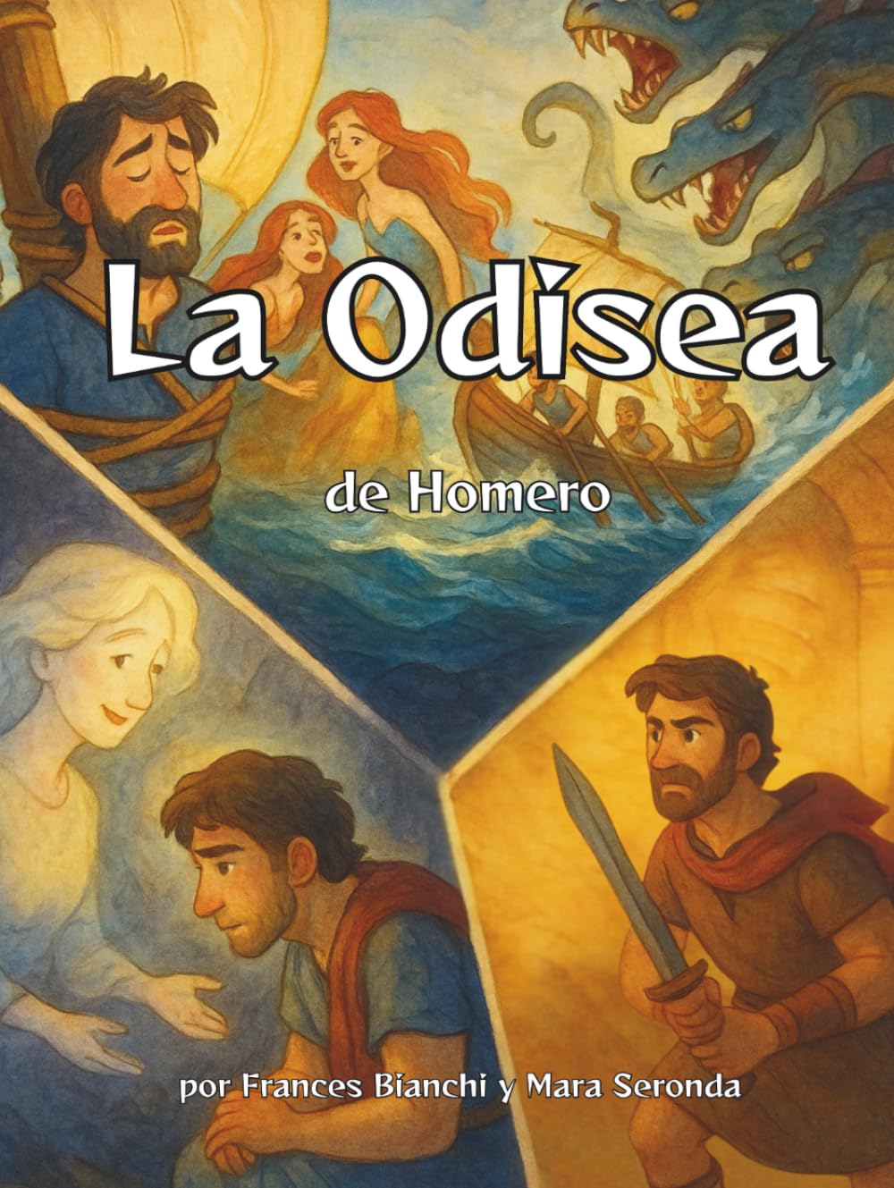La Odisea de Homero: Versión adaptada e ilustrada del épico viaje de Ulises para jóvenes lectores (Clásicos adaptados e ilustrados para jóvenes lectores)