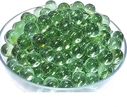 Genérico 200 Bolinhas de Gude Fubeca Comum Lisa (VERDE)