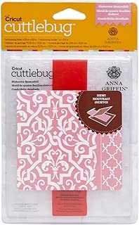 Cuttlebug A2 Embossing Folder/Border Set-Elaborate Quatrefoil By Anna Griffin