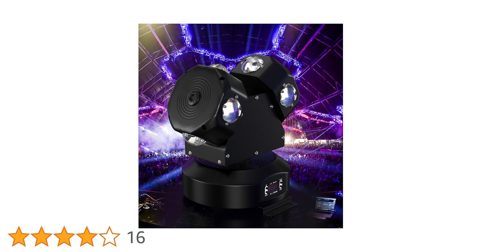 Bruce & Shark ステージライト 120W 8LED ムービングライト Amazon.co.jp: Bruce & Shark(ブルース・サメ) 120W 8LED 舞台照明