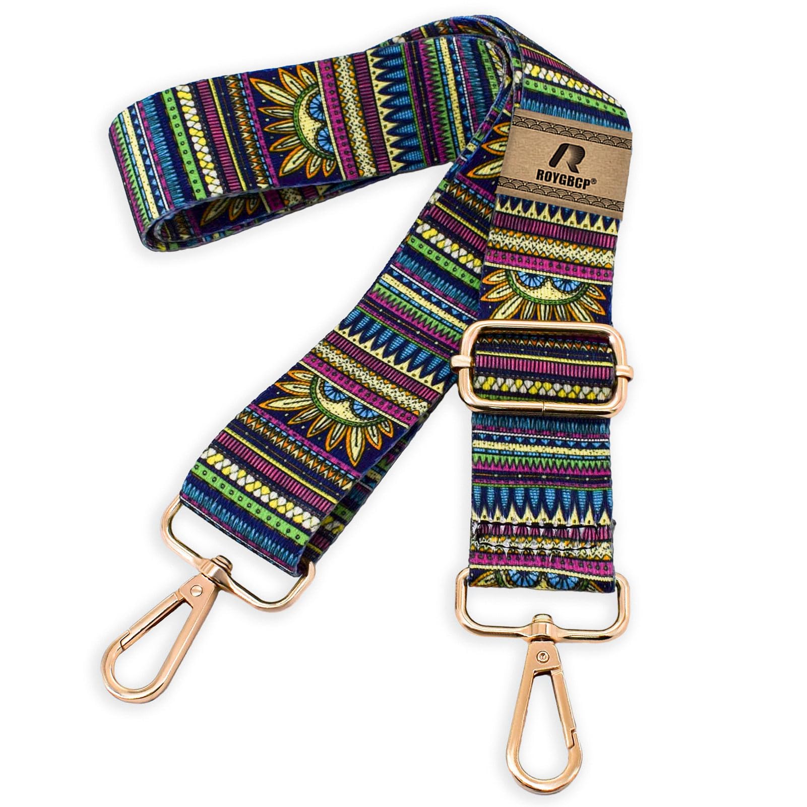 ROYGBCP Wide Crossbody Straps for Purses & Belts, Adjustable Bag & Luggage Straps