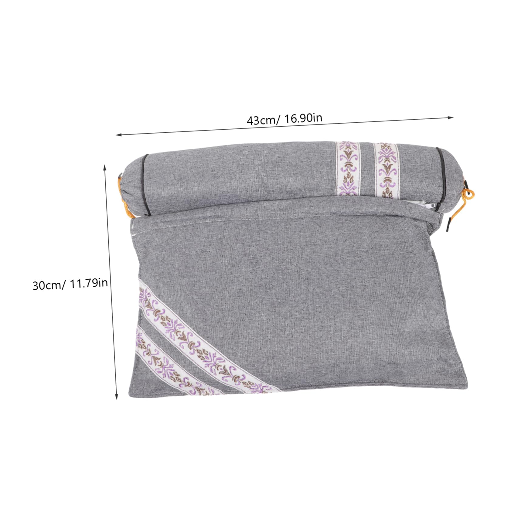 PRETYZOOM Almohada Inteligente Rollo de Cuello para Dormir, Almohada Cervical de Tela Transpirable y Ligera, Adecuado para Cuello y Espalda en Casa o Avión