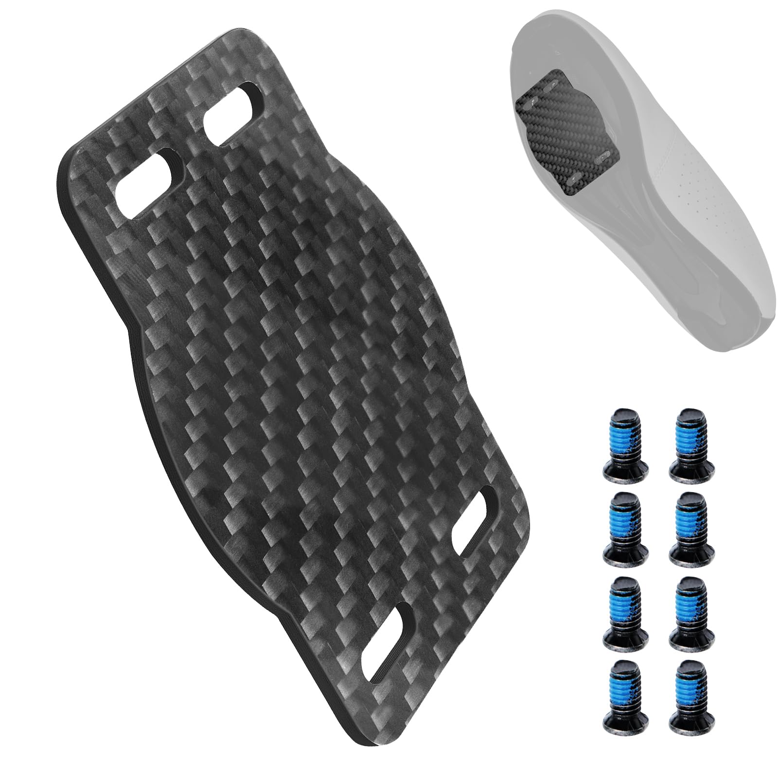 1PCS Leg Length cleat spacers shims for WAHOO SPEEDPLAY ZERO pedals Height: 0.5-2MM Long and short leg adjustment pads FITTING Shim (2MM)