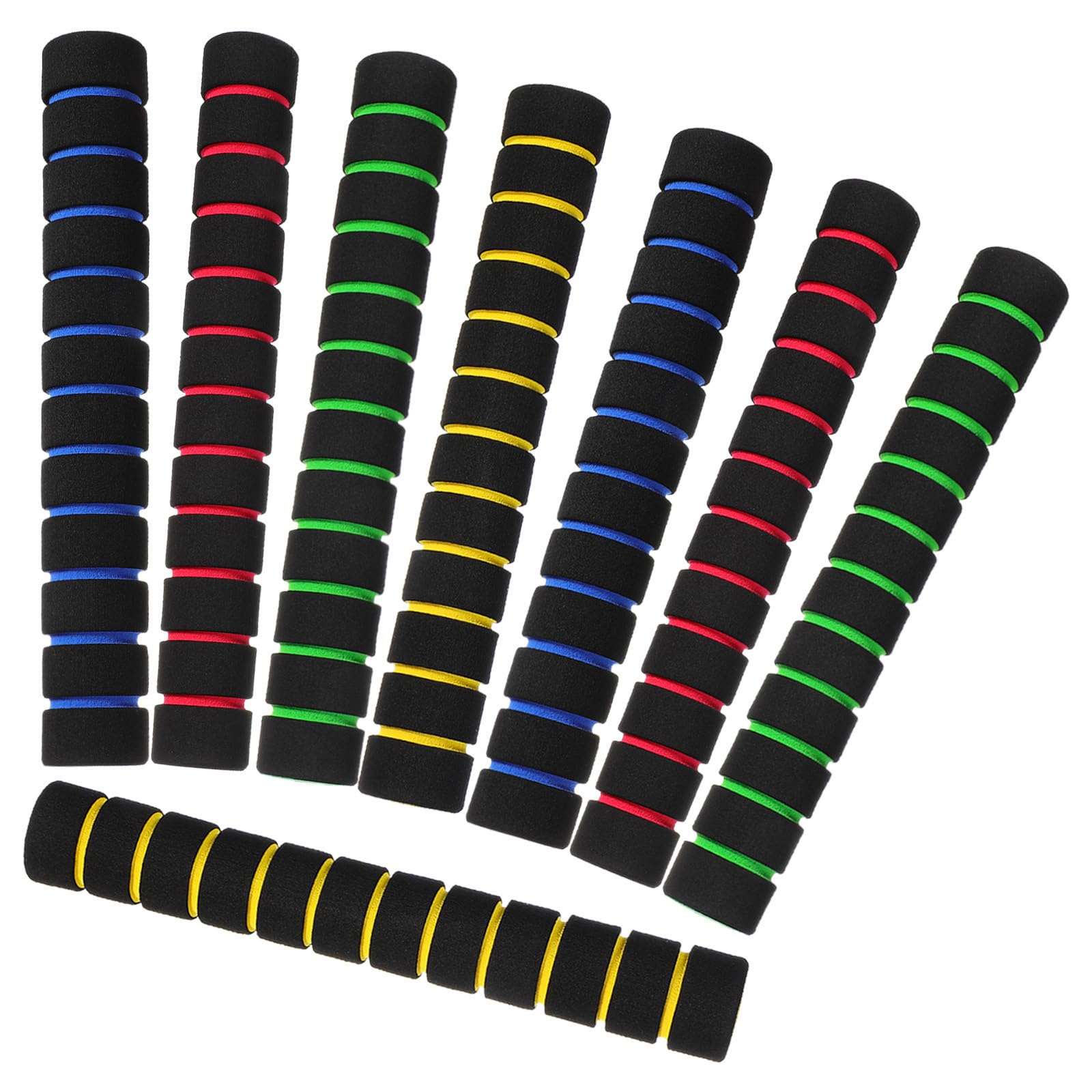 Adorainbow 4 Paires Poignées de Guidon Protection Confortable et Grip Sécurisé en Mousse Antidérapantes Housses Souples en Éponge pour Vélo 22mm pour Accessoires de Paddle