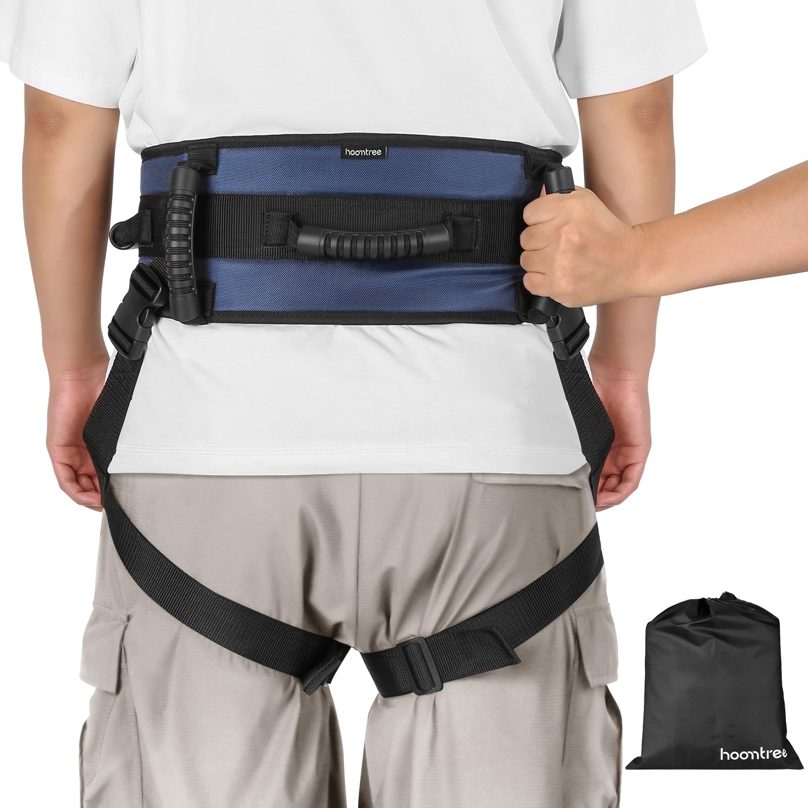 VERY100 Gait Belt Transfer Belt with Padding Handles,Transfer Belts for Lifting Seniors with One-Click Buckle,Medical Nursing Gait Belt for Patient Assist-Elderly, Handicap, Physical Therapy — Amazon image 7