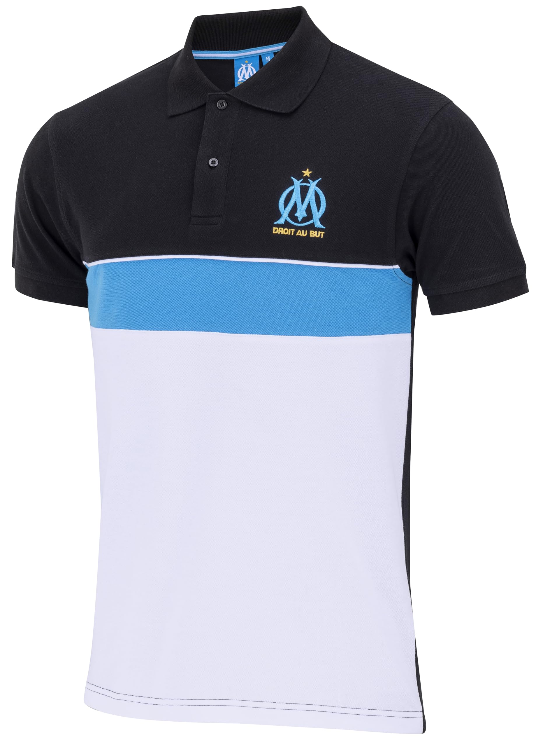 Olympique de Marseille Om Polo Shirt - Official Collection Blue