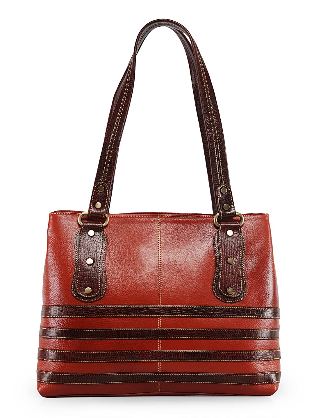 GENWAYNE Womens Leather Handbag, Tan, Llsb134 (B09B15FDZZ) Amazon Price History, Amazon Price Tracker