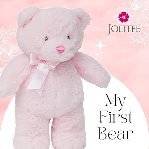Miniatura 9 de Jolitee My First Bear - Oso de peluche azul de 10 pulgadas