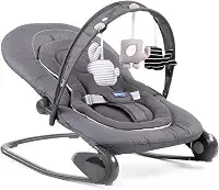 Espreguiiçadeira Chicco Hoopla Moon Grey, Chicco, Cinza