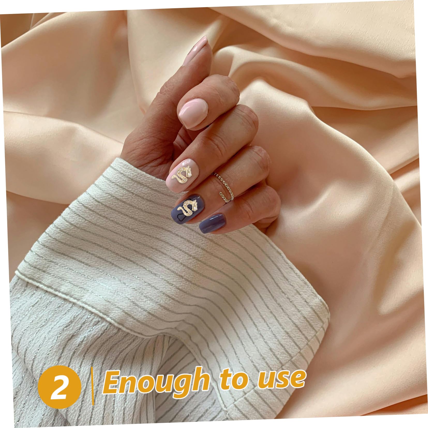 SHERCHPRY 3 set Forniture Per Nail Art Decorazioni Per Unghie Gemme Per Decorazione Unghie Gemme Per Manicure Forniture Per Manicure Decorazioni Per Manicure Ornamenti Per 50 pezzi*3