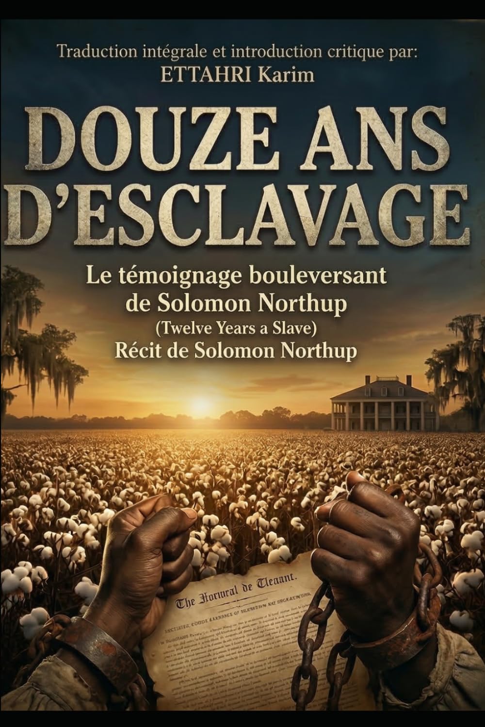 DOUZE ANS D'ESCLAVAGE: Le témoignage bouleversant de Solomon Northup