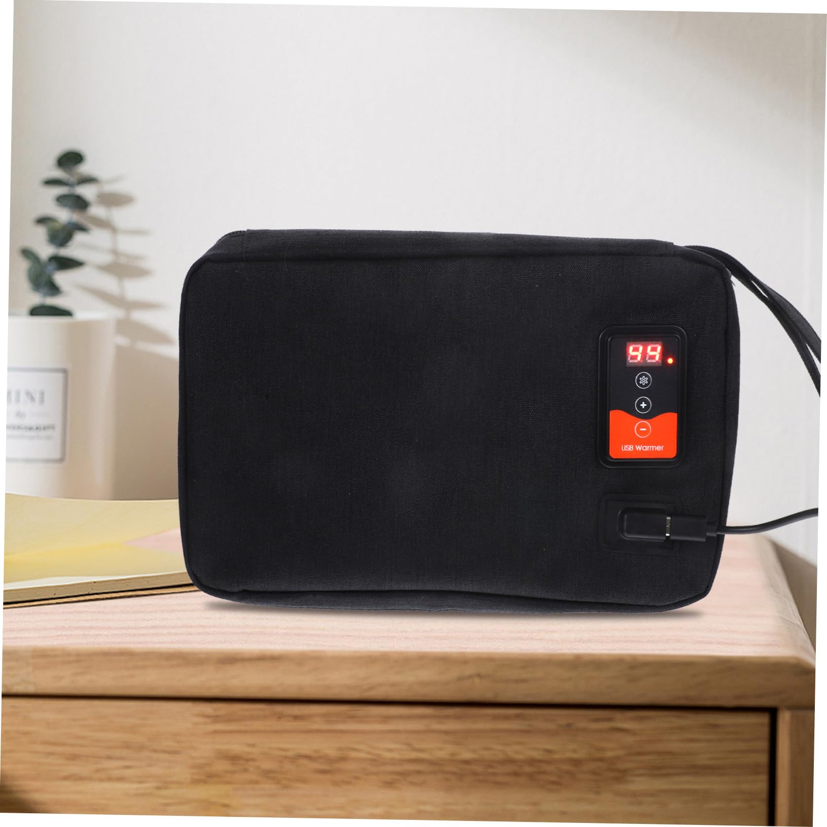 Calentador de Toallitas Húmedas Portátil USB Negro para Ñiño