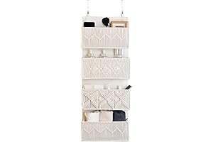 Macrame Over the Door Boho Organizer
