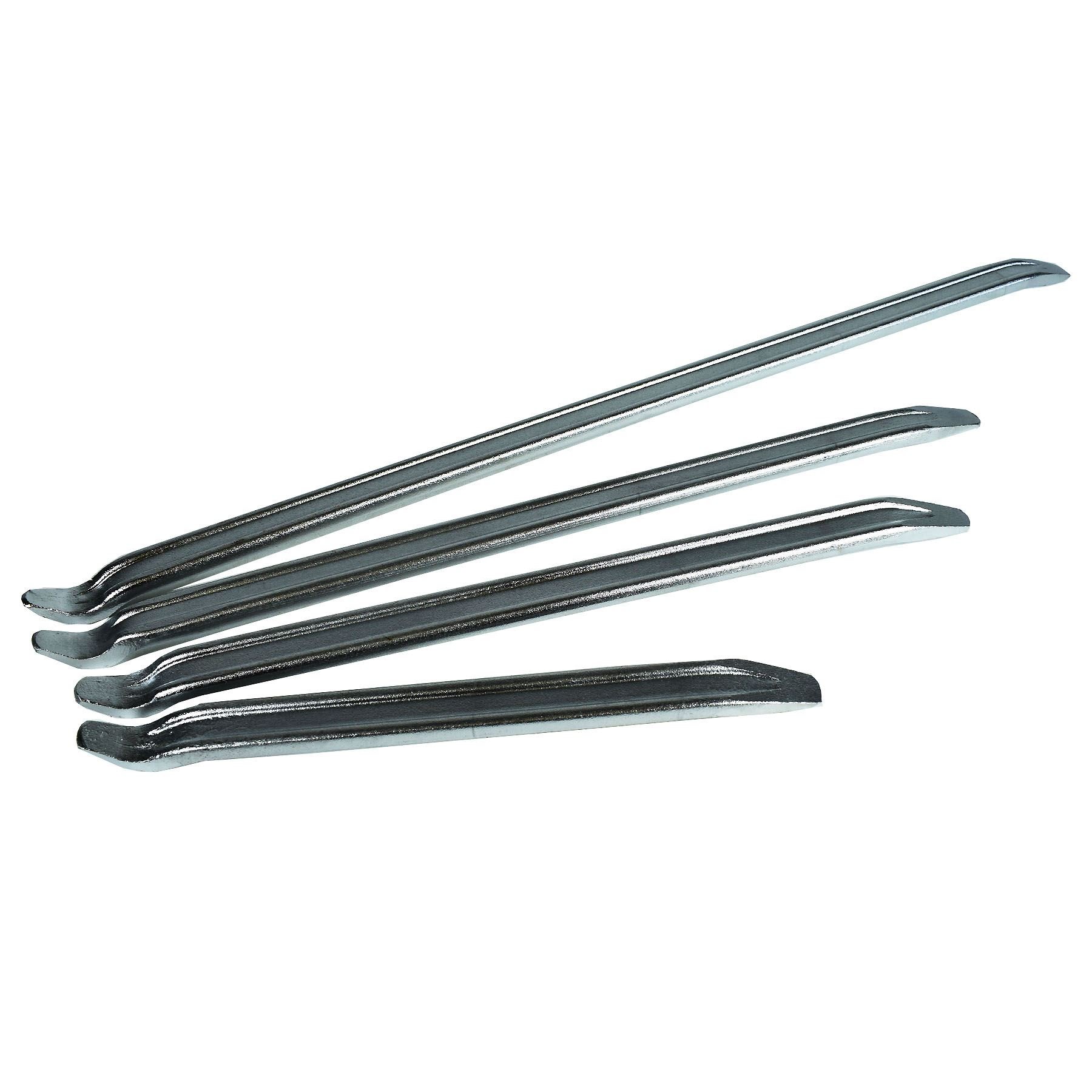 Palanca Palanca de neumáticos para motos removedor coches 4pc configurada 12" 16" 18" y 24"