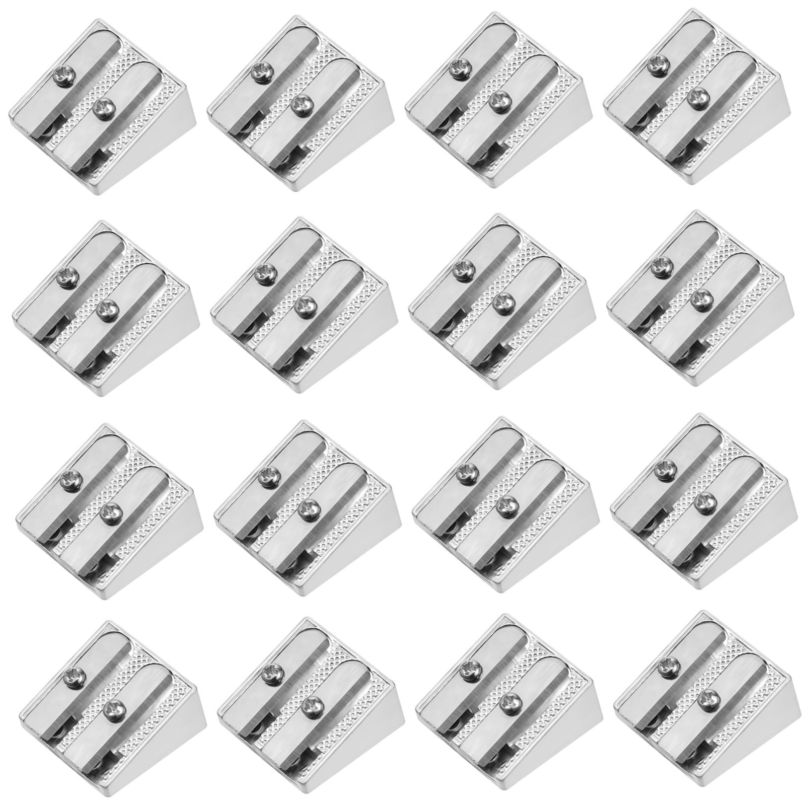 Lurrose 80 Stück Bleistiftspitzer Aus Aluminiumlegierung Niedlicher Bleistiftspitzer Große Manuelle Taschenstifte Kurbel