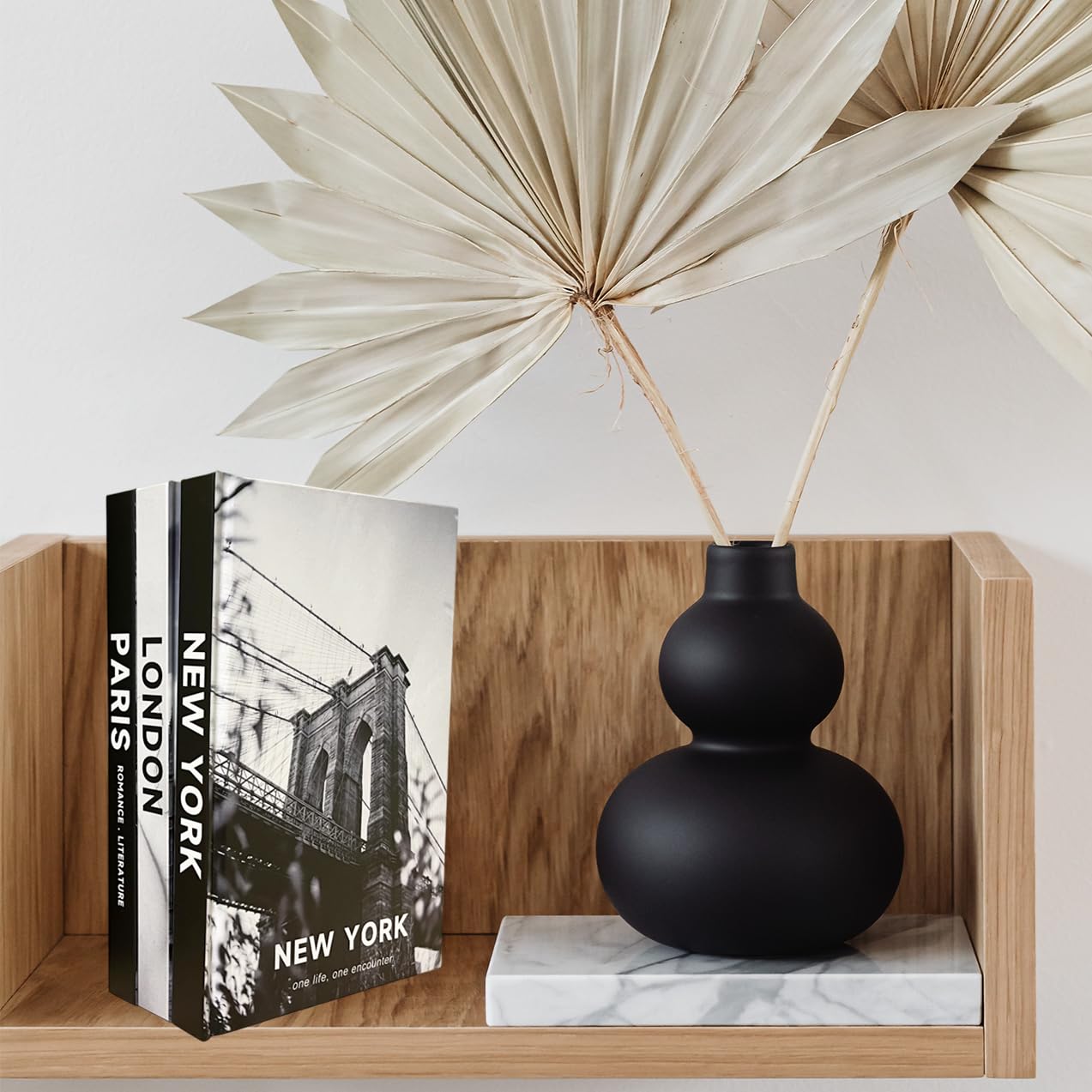 3 Piezas Libro Decorativo de Moda, Libros Decorativos Modernos de Tapa Dura, Decoraciones Apiladas Libros de Decoración para la Decoración del Hogar Estantería Mesa de Centro Estantes