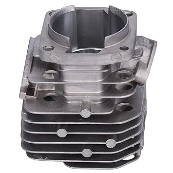 Pistons Kit, Light Weight High Silicon Aluminum Alloy Replacement Cylinder Piston Set Strong Thermal Diffusion with Ring for 52cc 5200 for Chain Saw