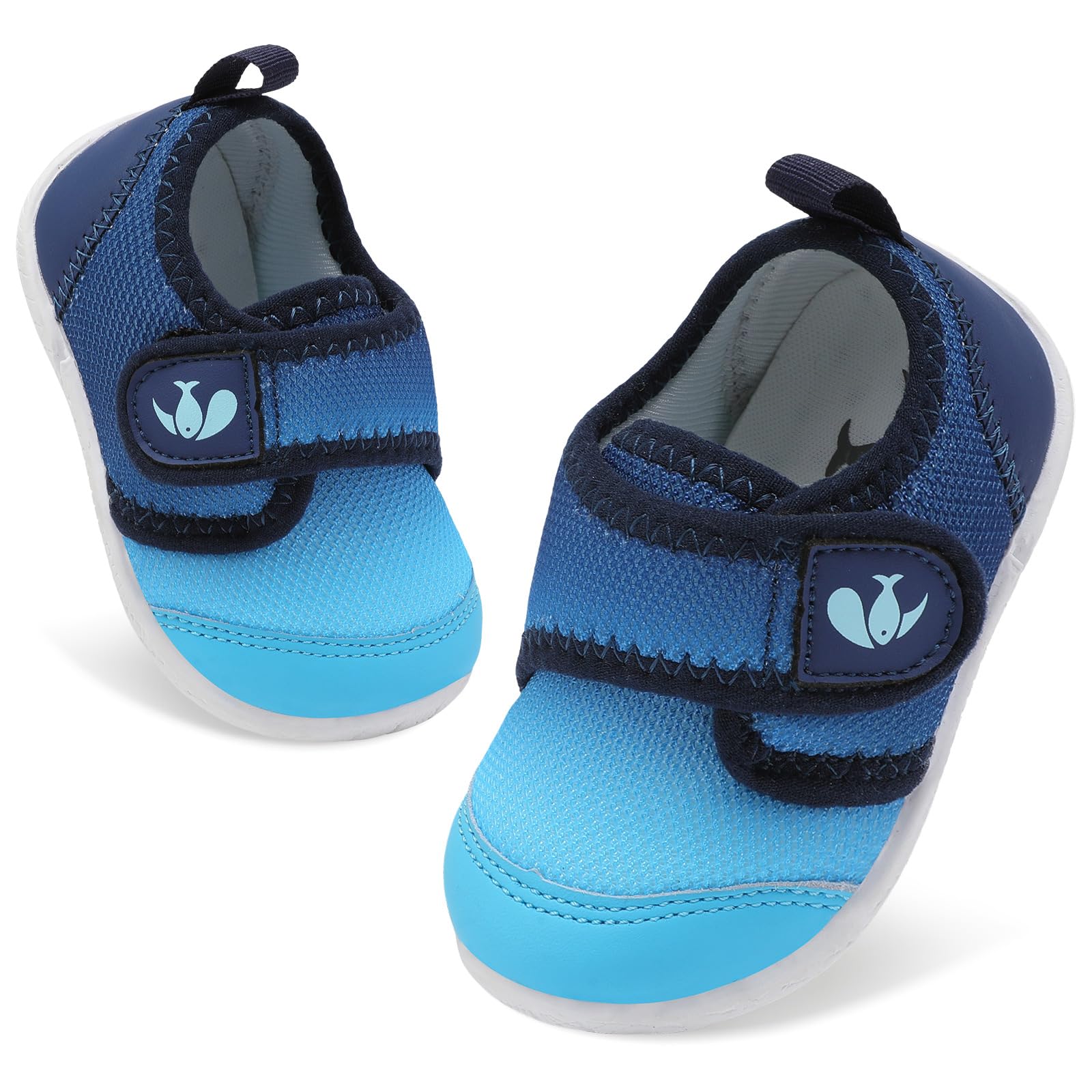 FEETCITY Baby First Walking Shoes Boys Girls Infant Sneakers Crib Shoes Breathable Lightweight Slip On Shoes