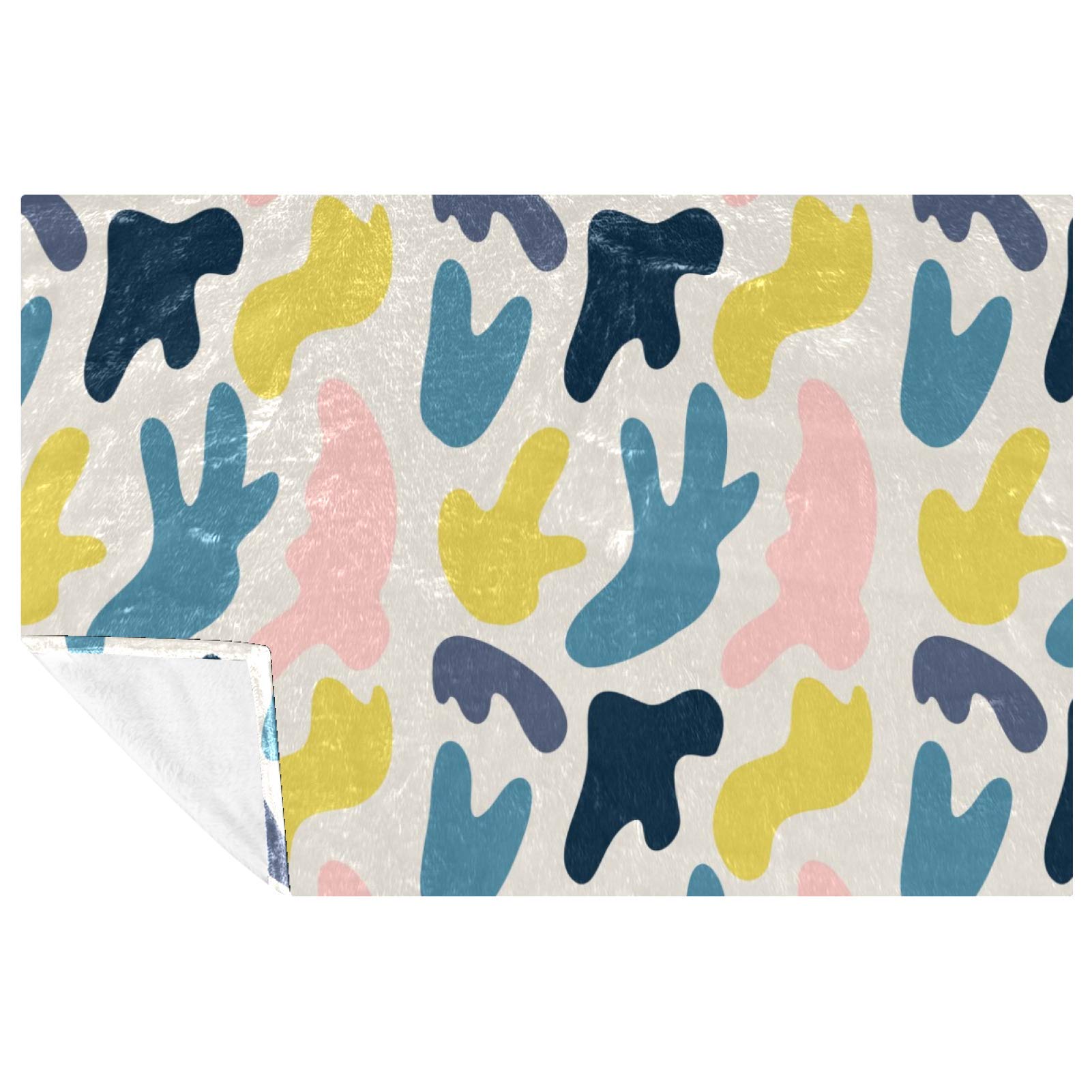 Couverture chaude imprimée pour canapé et lit : confort moelleux