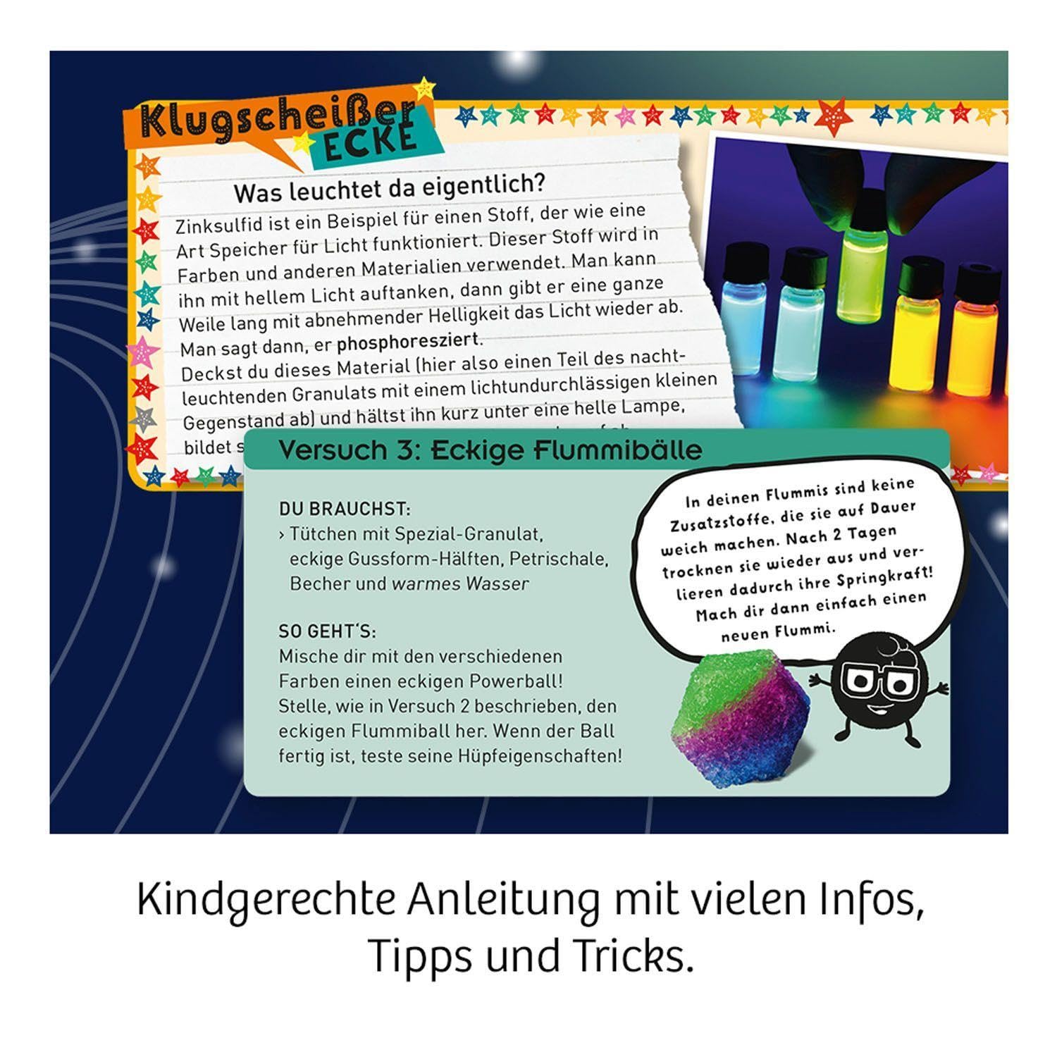 Fun Science Nachtleuchtende Flummi-Power: Experimentierkasten