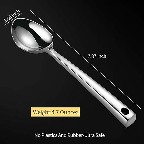 Miniatura 2 de Lougnee - Cucharada de helado de aleación de acero inoxidable ergonómica para helado duro apto para lavavajillas