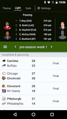 Sports Alerts - NFL edition