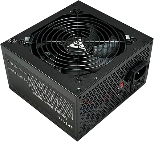 Miniatura 2 de APEVIA VENUS450W 450W ATX Fuente de alimentación con ventilador de 4.724 in controlado térmicamente automáticamente, interruptor de 115/230 V, todas