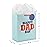 Hallmark 13 Large Father\'s Day Gift Bag with Tissue Paper and Gift Tag (Happy Dad Day, Light Blue)