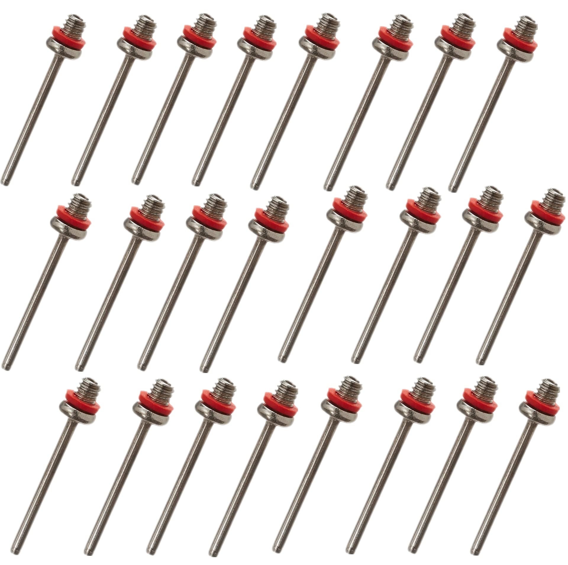 CABRIO Football Pin Volleyball Basketball Air Pump Needle Pin Pack of 25, Stainless Steel