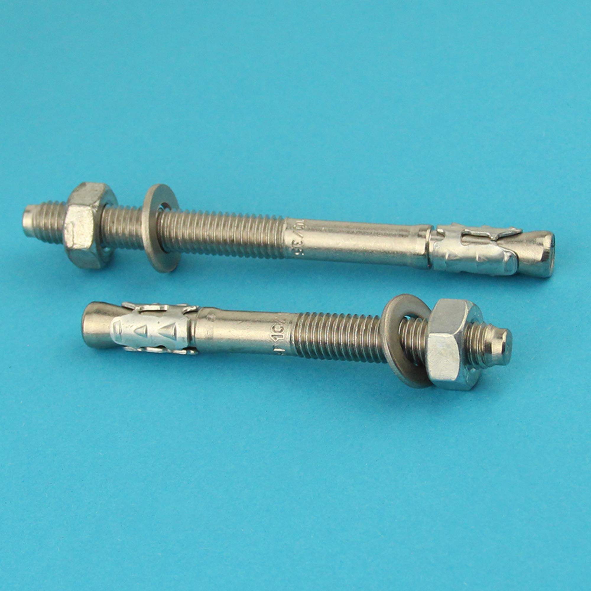 M16 x 150/30 mm Bulloni di ancoraggio (10 pezzi) – Omologazione ETA – Tasselli resistenti – Acciaio inox A4 V4A – antiruggine