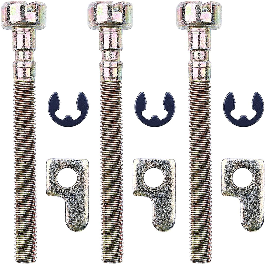 Mtanlo Chain Adjuster Tensioner Screw Kit Fit McCulloch Mac Cat 335 435 440