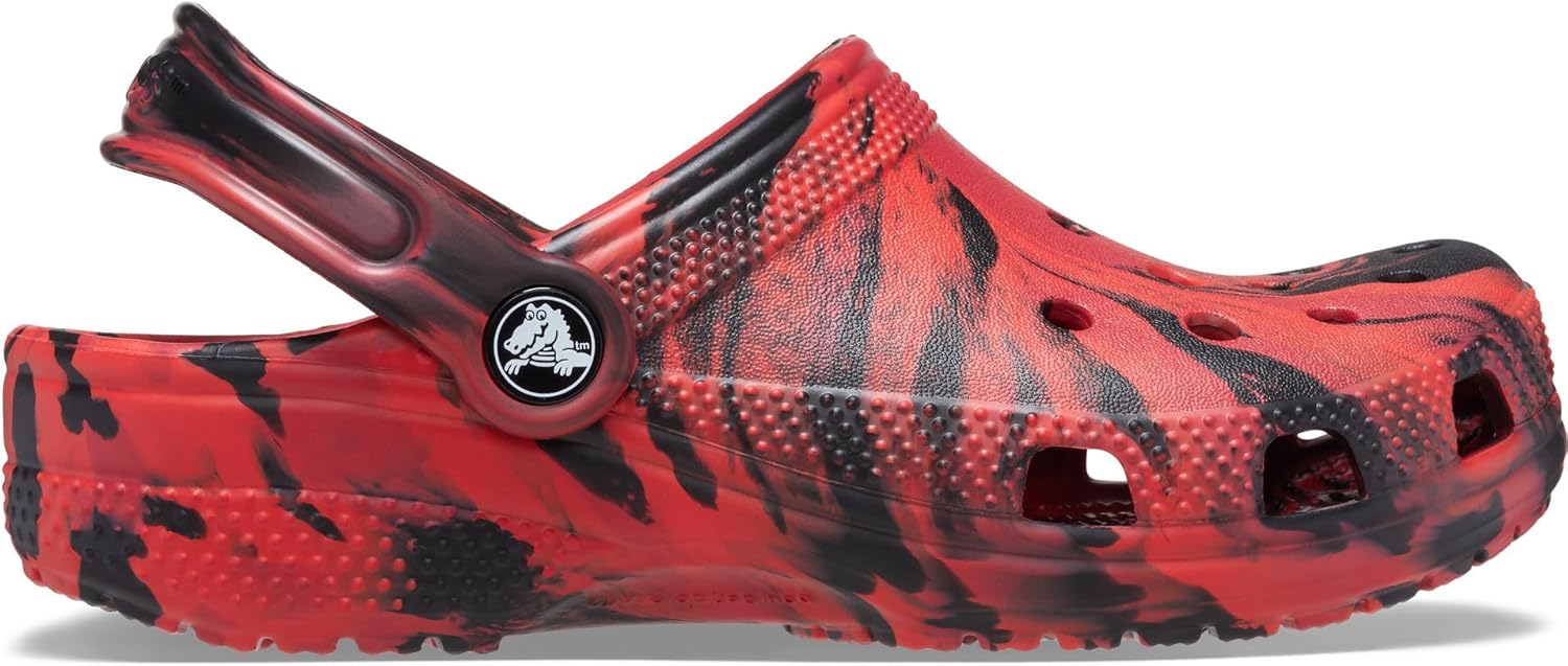 Crocs Unisex-Child Classic Watercolor Marbled Clog K - Image 8