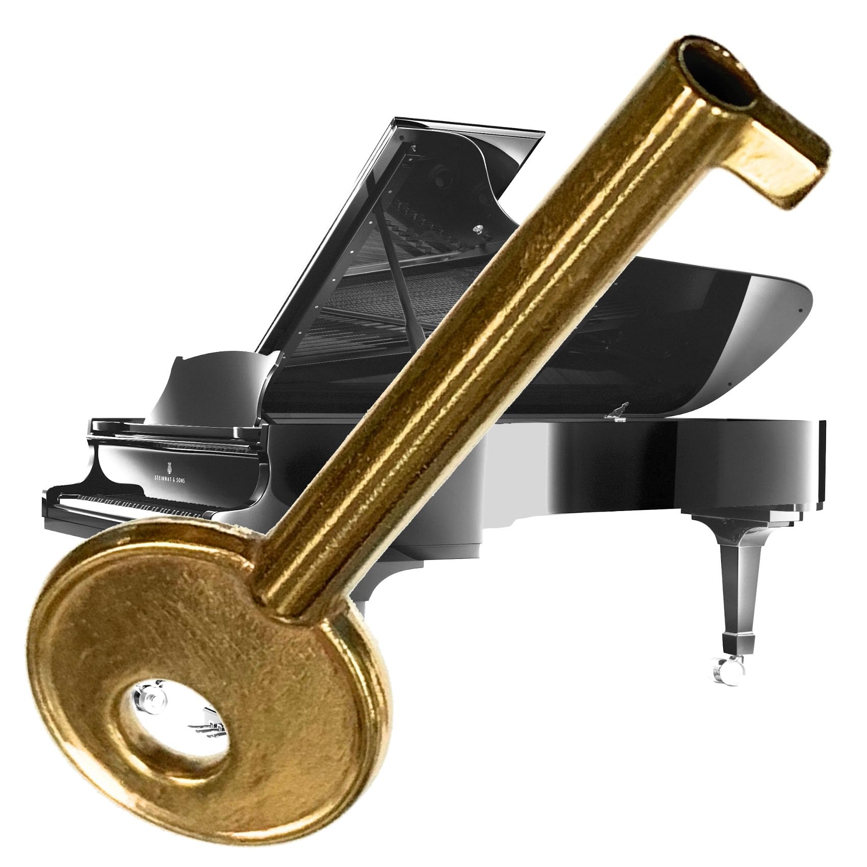 スタインウェイ 鍵 STEINWAY Amazon | Steinway グランドピアノロックキー オリジナル