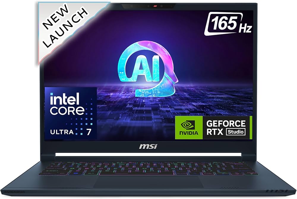 [ 美品 ] MSI Stealth-14-AI-Studio Stealth 14 AI Studio, Intel Core Ultra 7 155H, Built-in AI,36CM