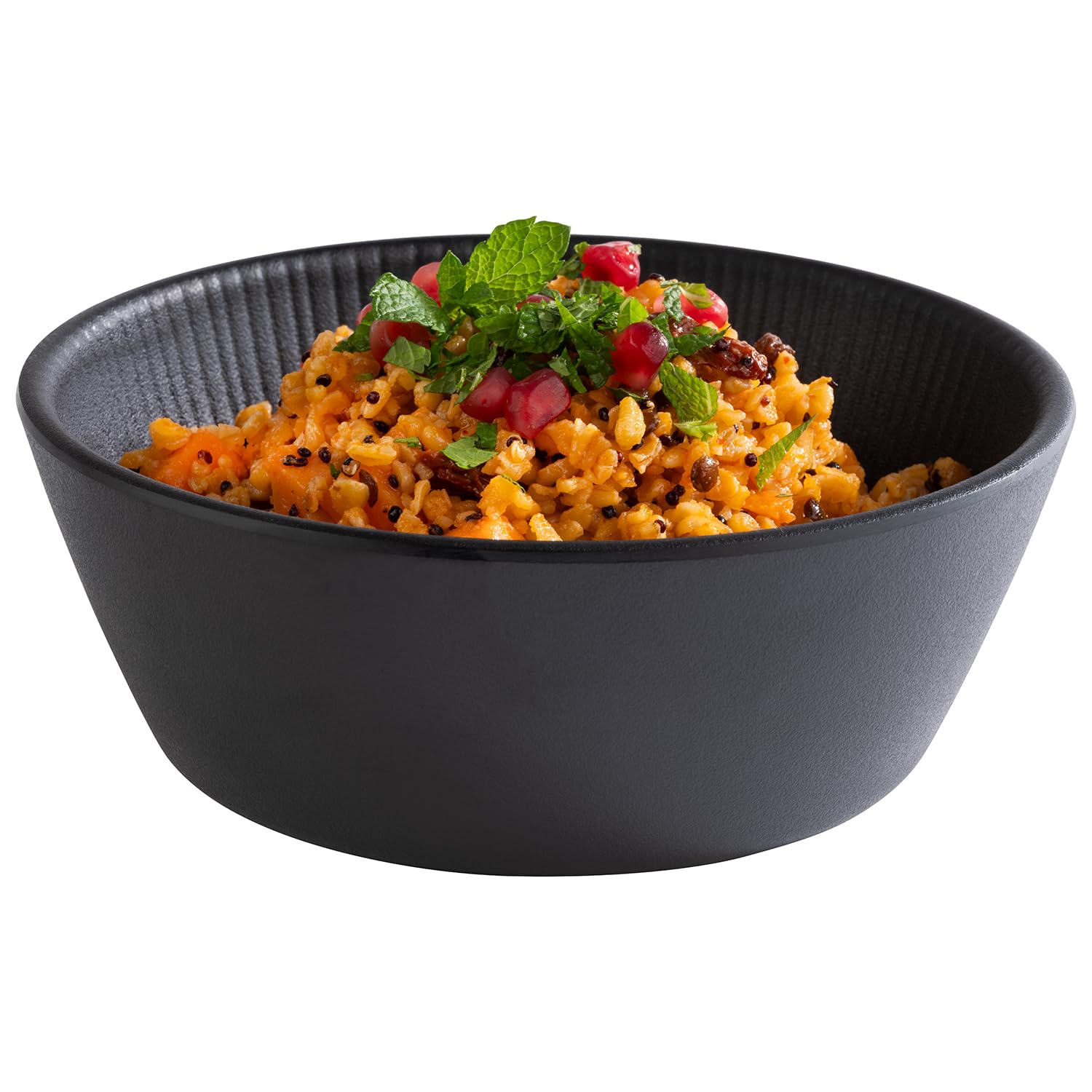 APS Nero 85272 Bowl Diameter 15.5 cm Height 5.5 cm 0.45 Litres Black, 14.6 cm x 15.1 cm - Image 2