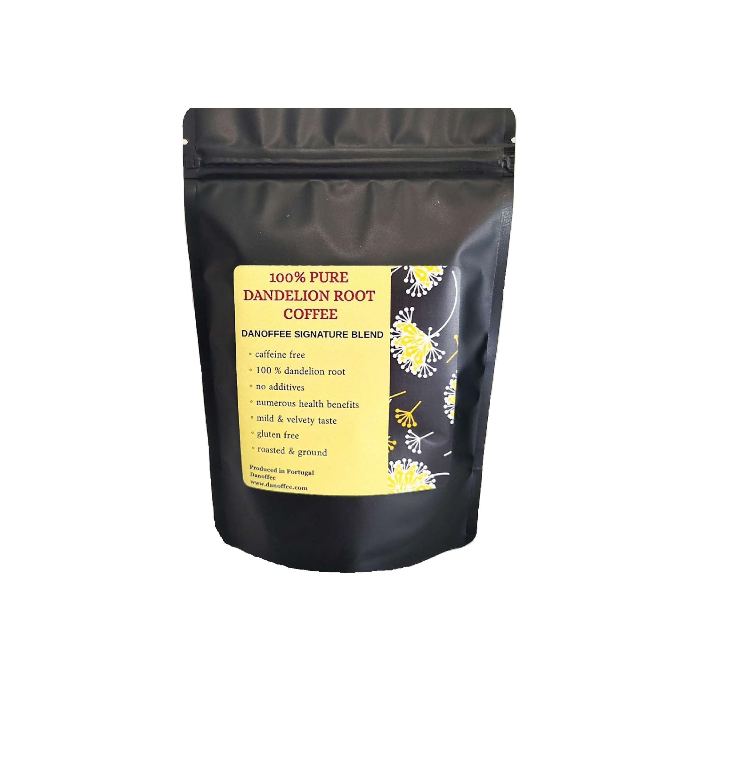 Danoffee Dandelion Root Coffee Substitute Ground Roast 200g Caffeine Free No Additives