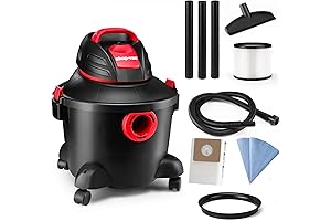 Stanley 6 Gallon 3.0 Peak HP Wet/Dry Shop Vacuum