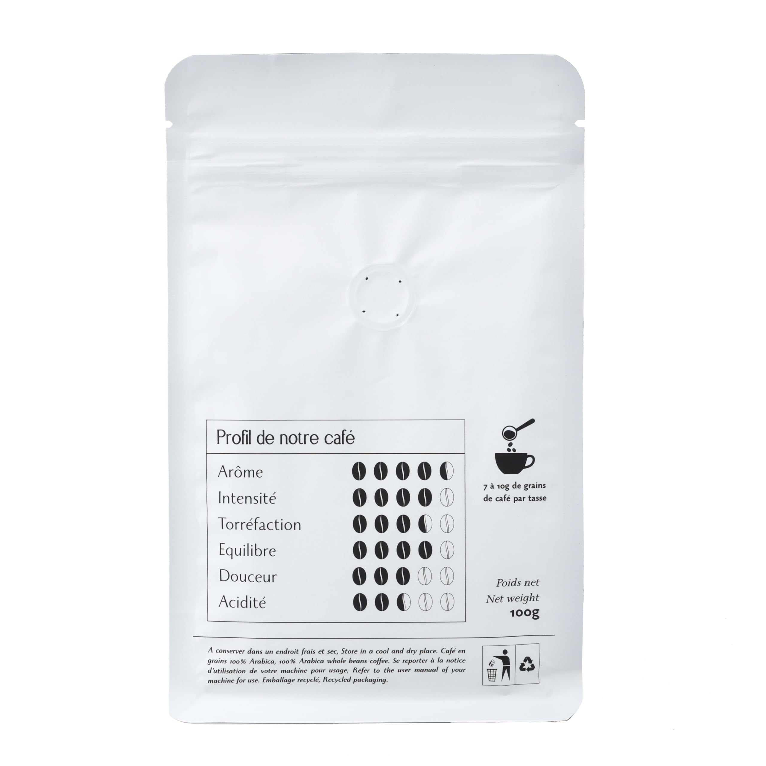Bat Coffee | Madagascar | café de spécialité en grains (provenant d'animaux en liberté) | 100% Arabica | qualité PREMIUM | 100g | Unique en France