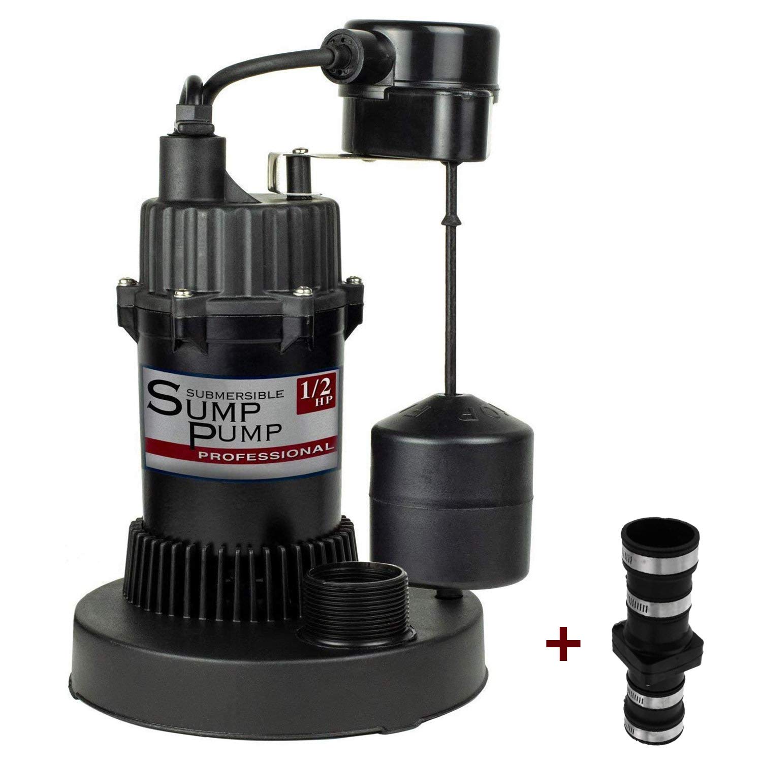 Buy StormDrain Sump Pump 1/2 HP Submersible with Vertical Float Switch